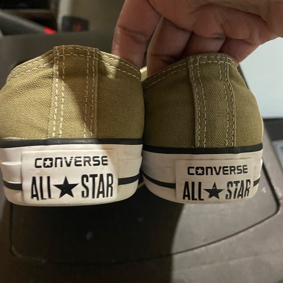 Navy Green Converse Shoes - Picture 5 of 6